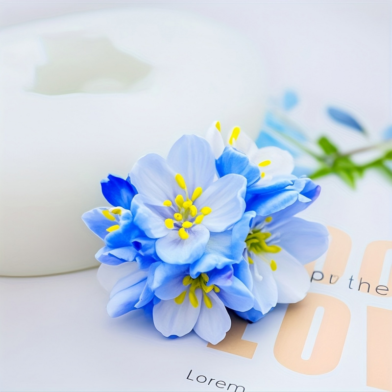1 Pieces 3D Sakura Silicone Ca - đánh giá và giá Candle Making Temperature