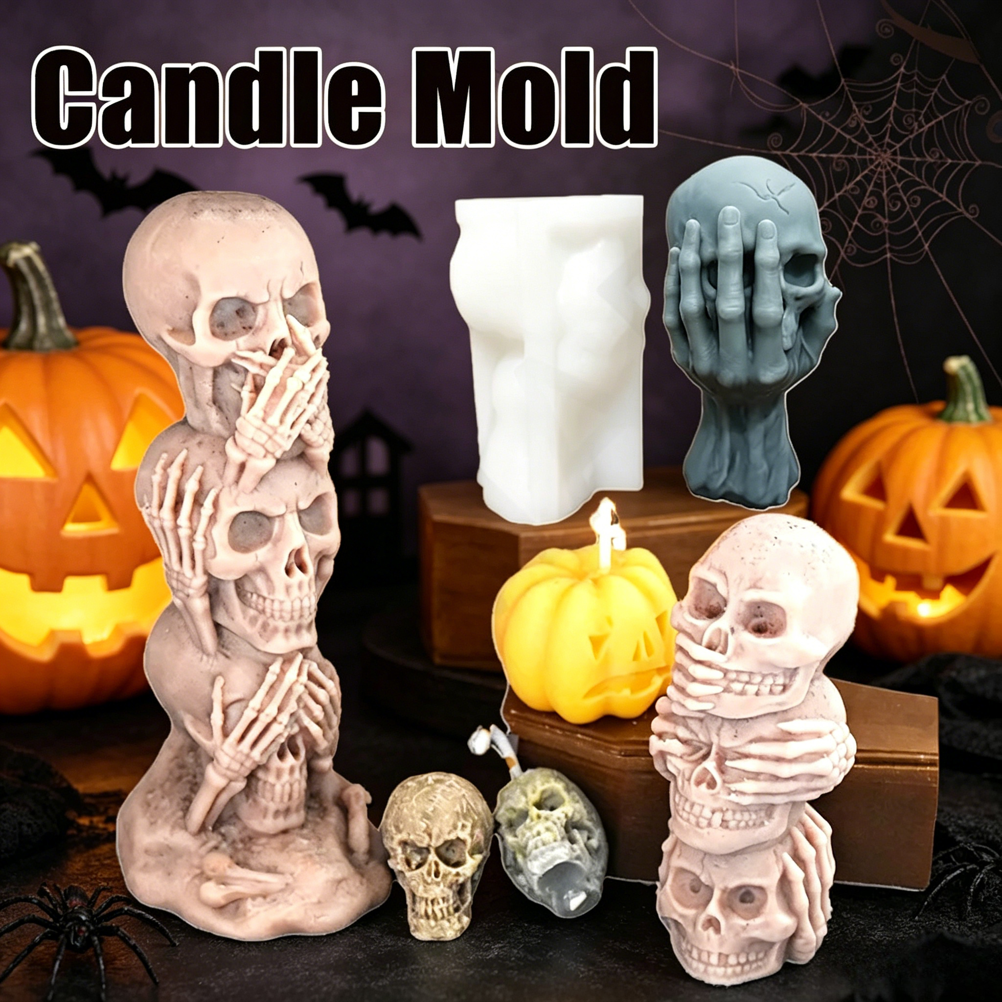 Silicone Mold 2026 Halloween S - đánh giá và giá Candle Making Event