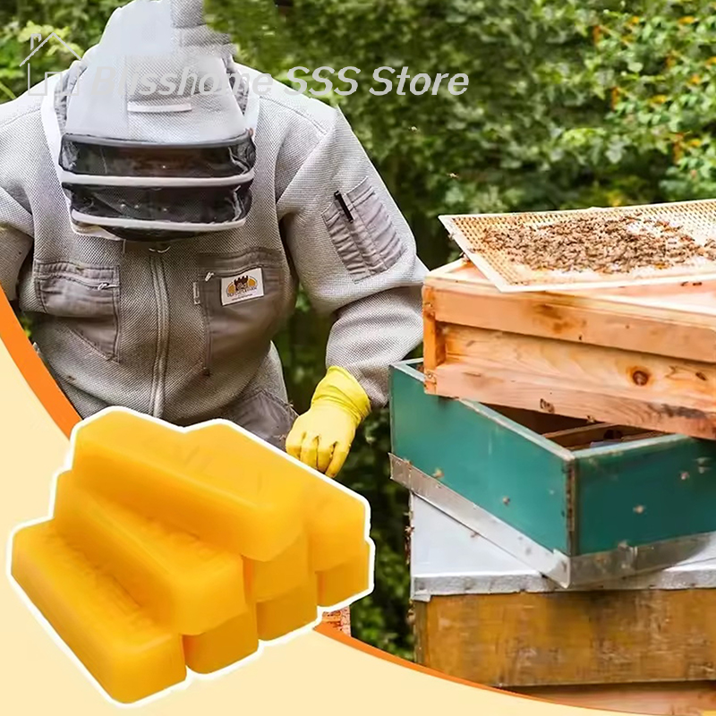 【S】4/8Pcs Pure Beeswax Blocks, - đánh giá và giá Candle Making Easy