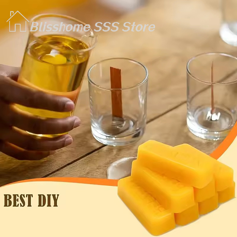 【S】4/8Pcs Pure Beeswax Blocks, - đánh giá và giá Candle Making Easy