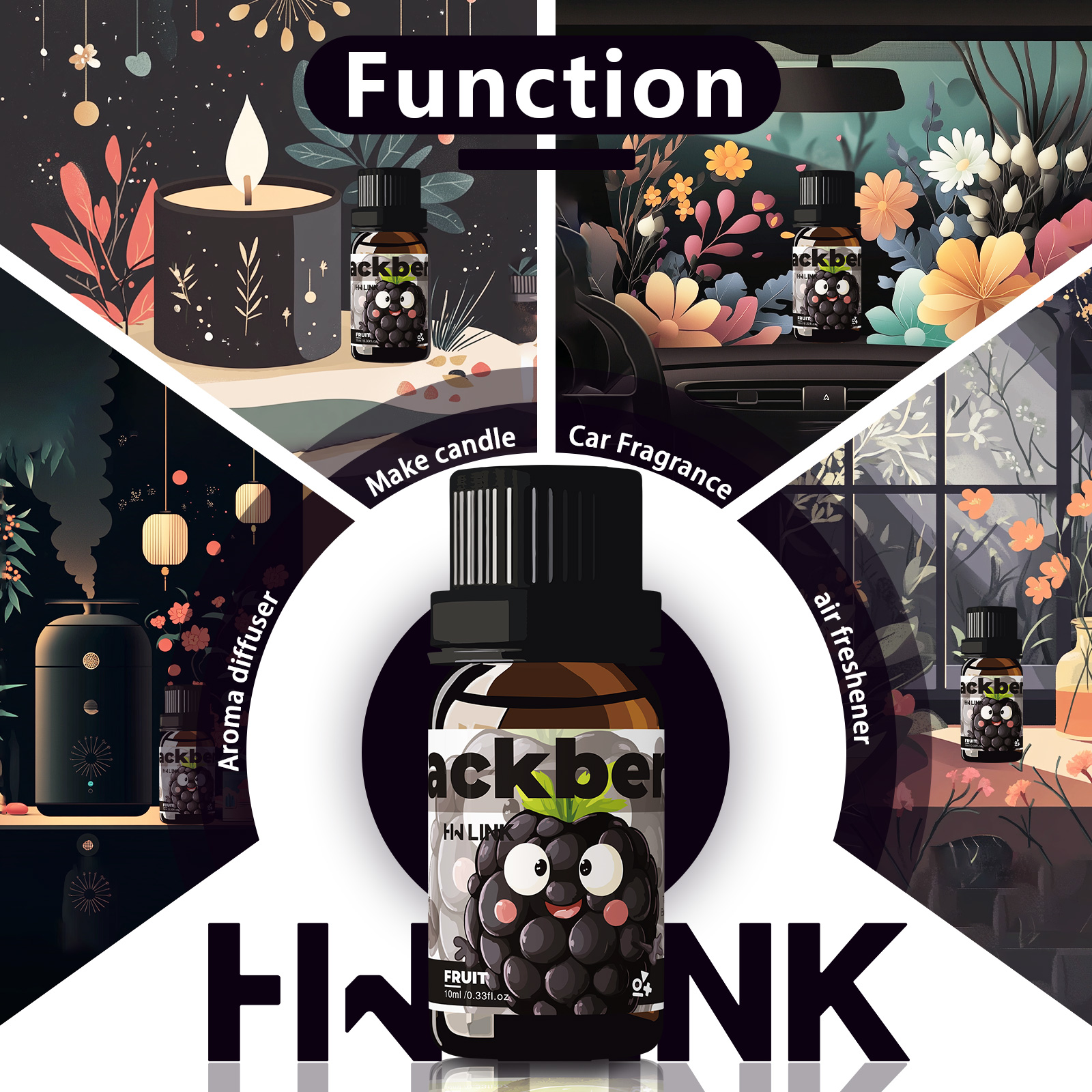 Blackberry Essential Oil Black - đánh giá và giá Candle Making And Perfume
