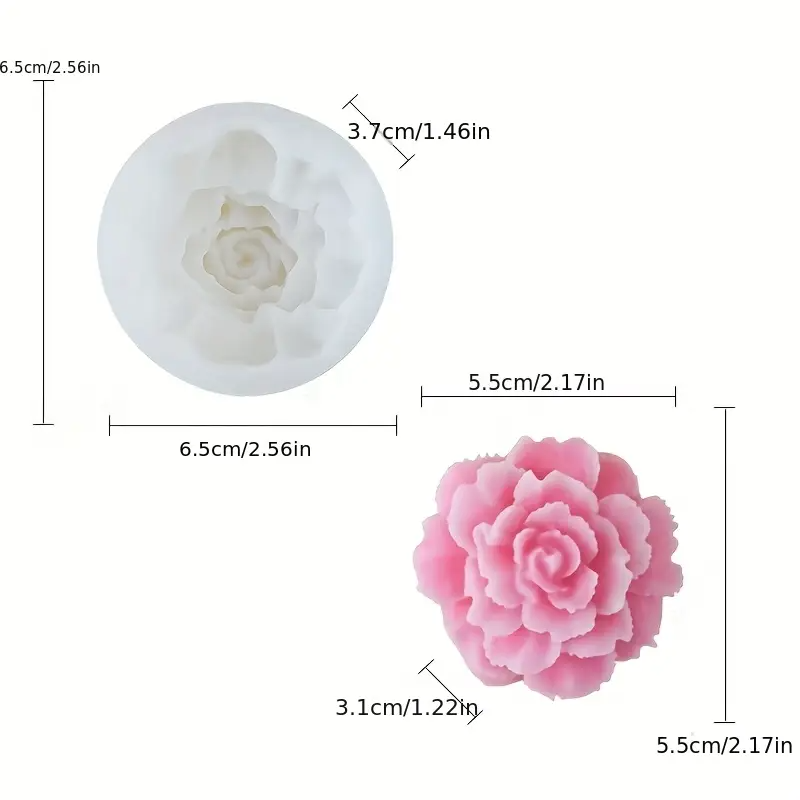 1 Realistic 3D Carnation Flowe - đánh giá và giá Candle Making Easy