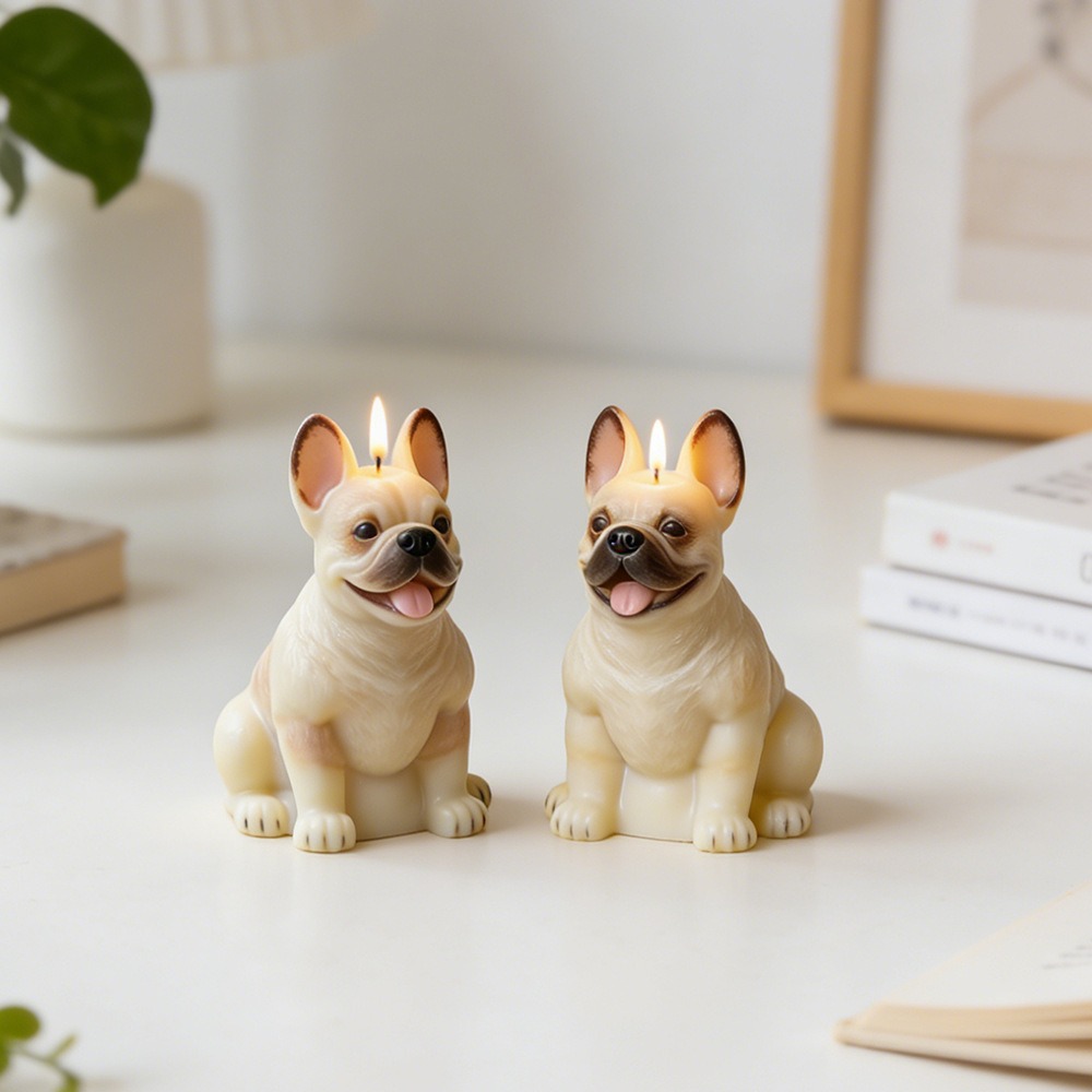 Dog Shape Silicone Mold Cute 3 - đánh giá và giá Candle Making Event