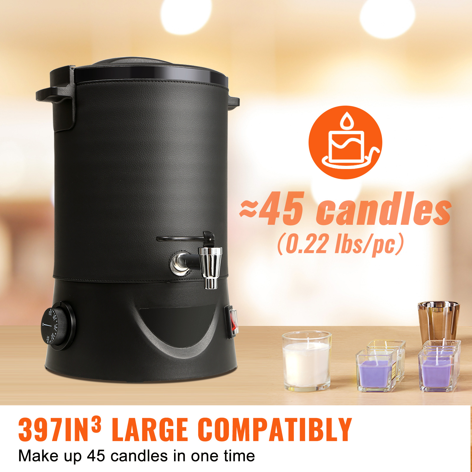 6.5L 10L Wax Melter for Candle - đánh giá và giá Candle Making Temperature