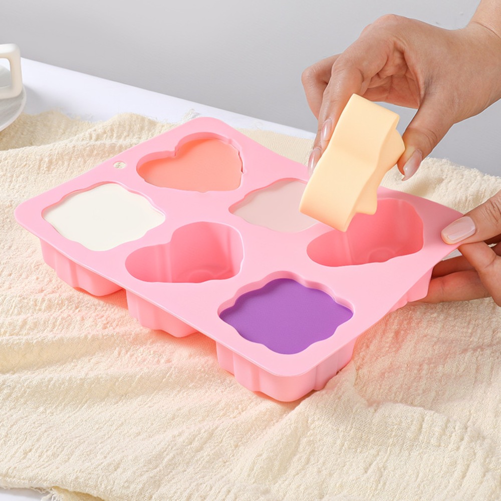 Square Heart Shape Silicone Mo - đánh giá và giá Candle Making Easy