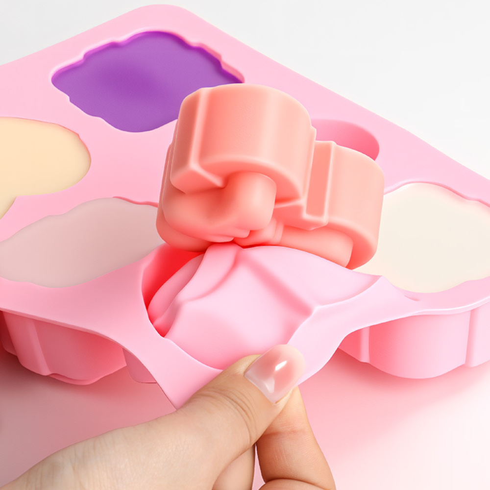 Square Heart Shape Silicone Mo - đánh giá và giá Candle Making Easy