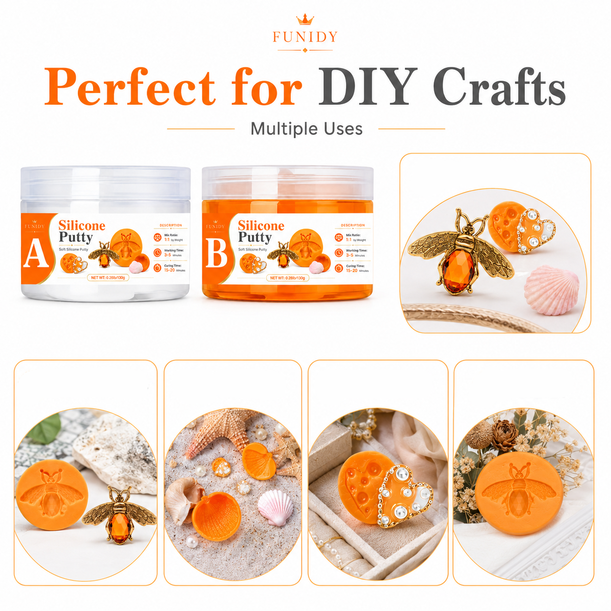SILICONE PUTTY Making Kit, Fas - đánh giá và giá Candle Making Kit
