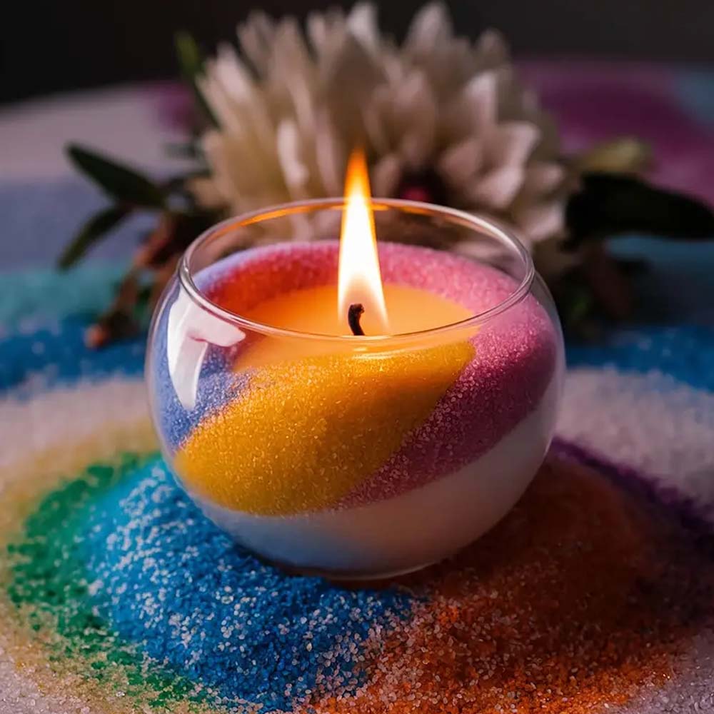 10 Colors/10g Sand Wax Candle  - đánh giá và giá Candle Making Kit