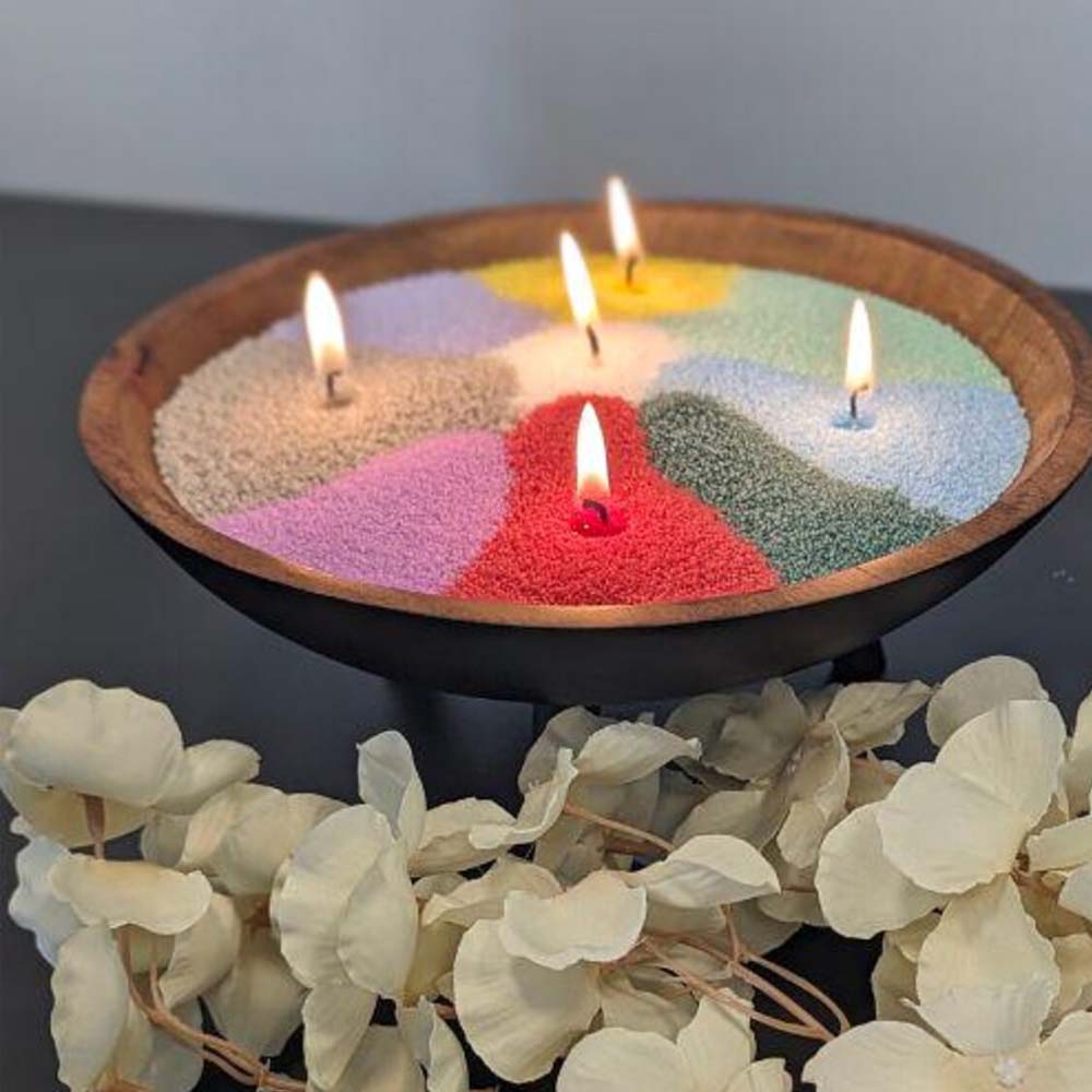 10 Colors/10g Sand Wax Candle  - đánh giá và giá Candle Making Kit