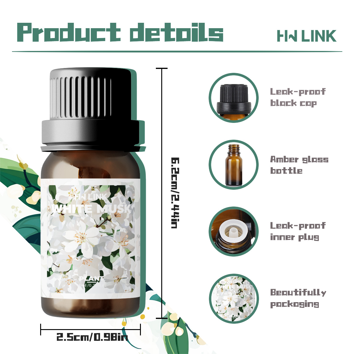 White Musk Essential Oils 10ml - đánh giá và giá Candle Making And Perfume