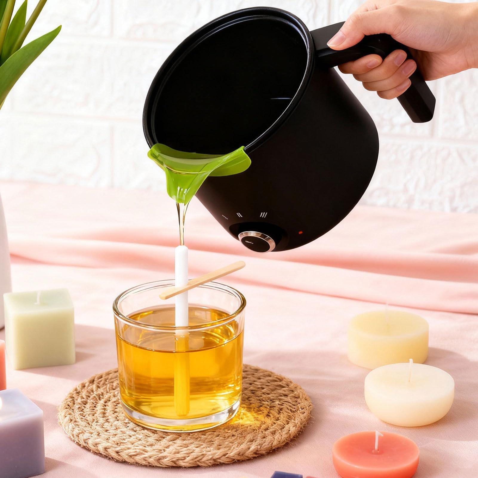 EU 1.5L Wax Melting Pot Candle - đánh giá và giá Candle Making Temperature