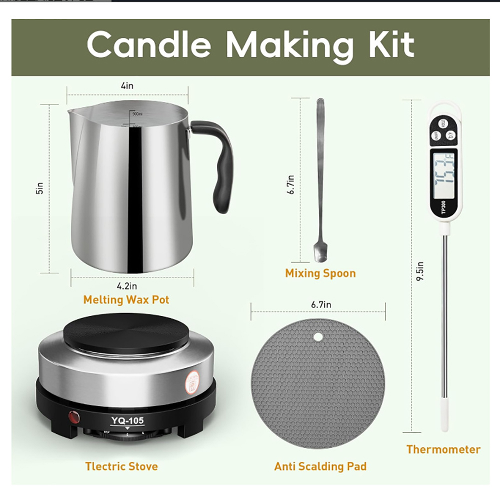 Candle Making Circular Heater  - đánh giá và giá Candle Making Kit