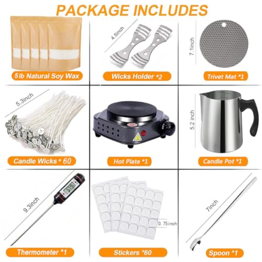 Candle Making Kit with for Adu - đánh giá và giá Candle Making Pot