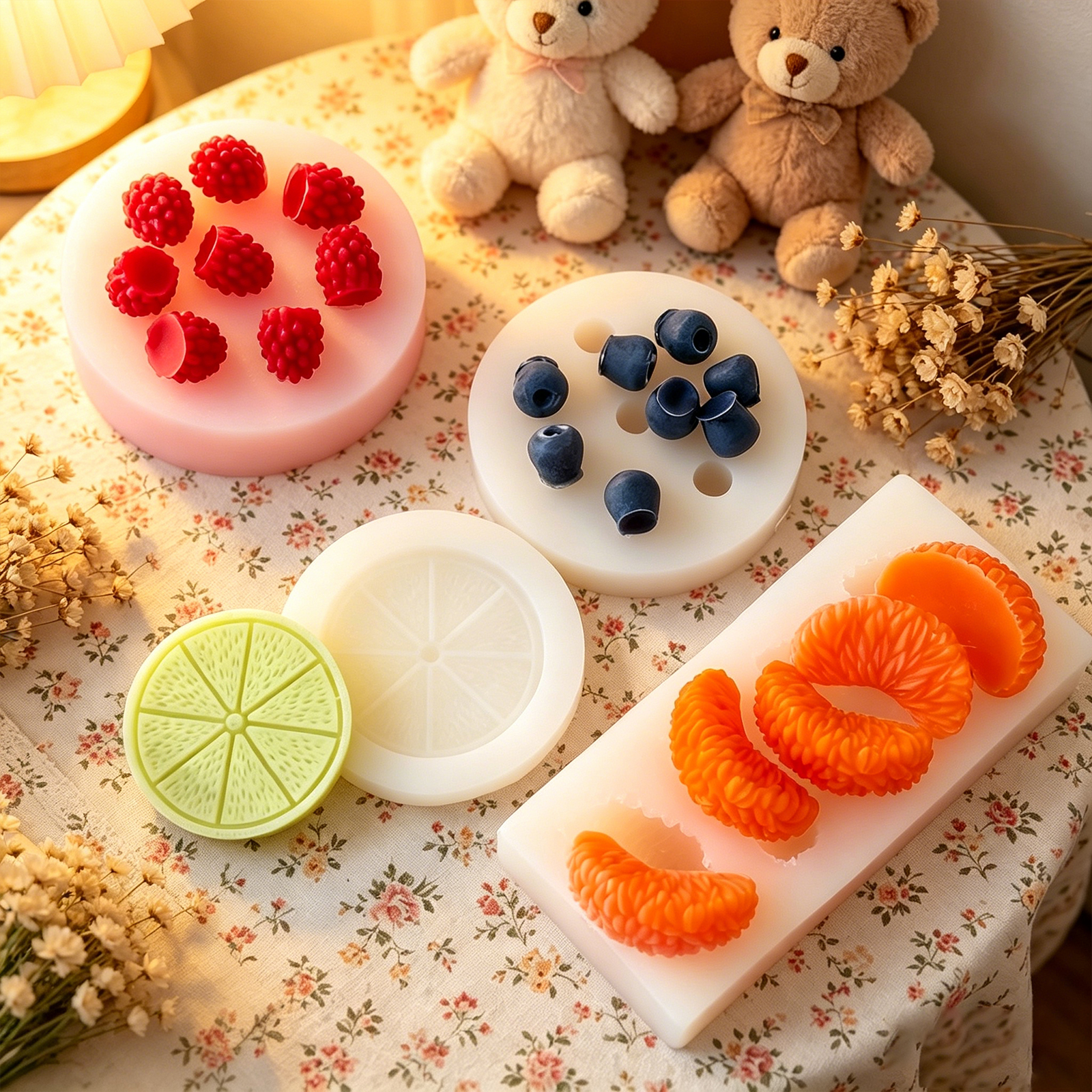 Fruit modeling silicone candle - đánh giá và giá Candle Making Easy