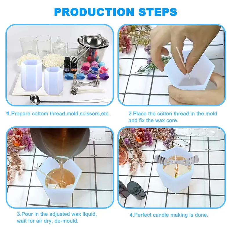Cylinder Silicone Candle Molds - đánh giá và giá Candle Making Easy