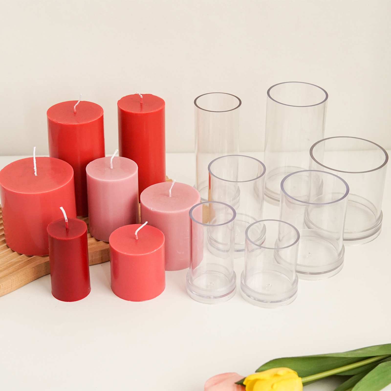Various 3D Cylindrical Candle  - đánh giá và giá Candle Making Kit