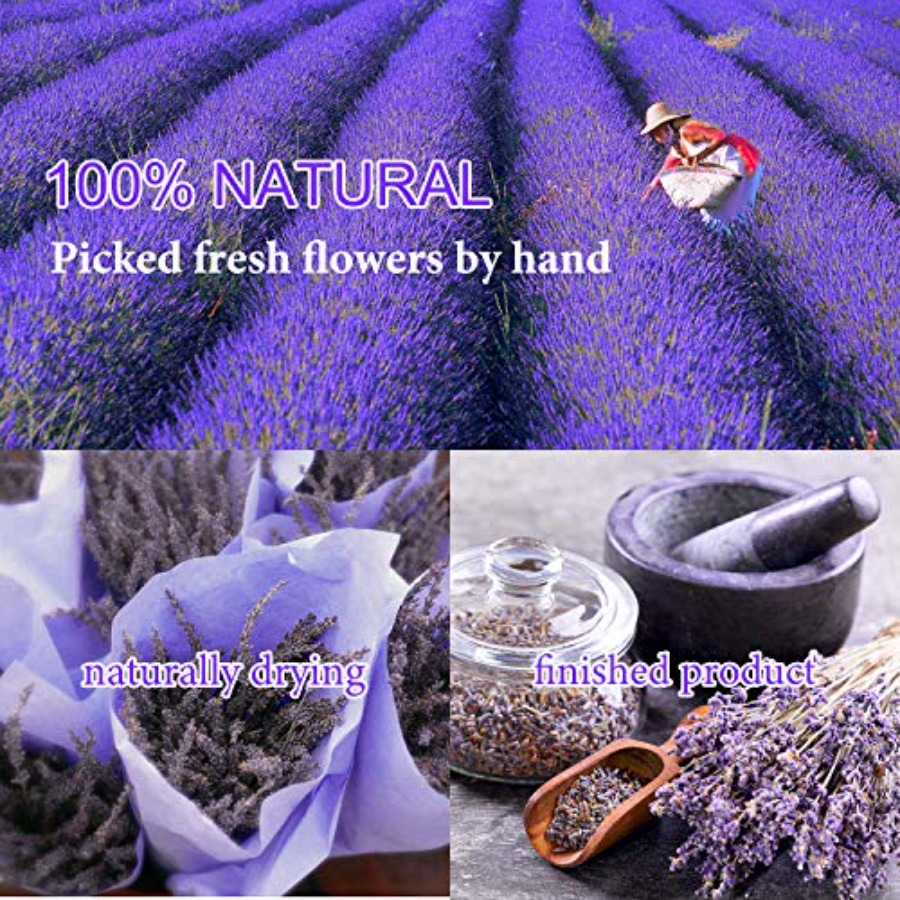 9 Bags Dried Flowers,100% Natu - đánh giá và giá Candle Making Kit